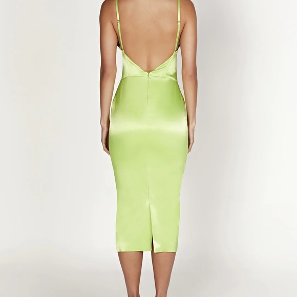 Meshki Brie Corset Midi Dress 💚 - Picture 2 of 9